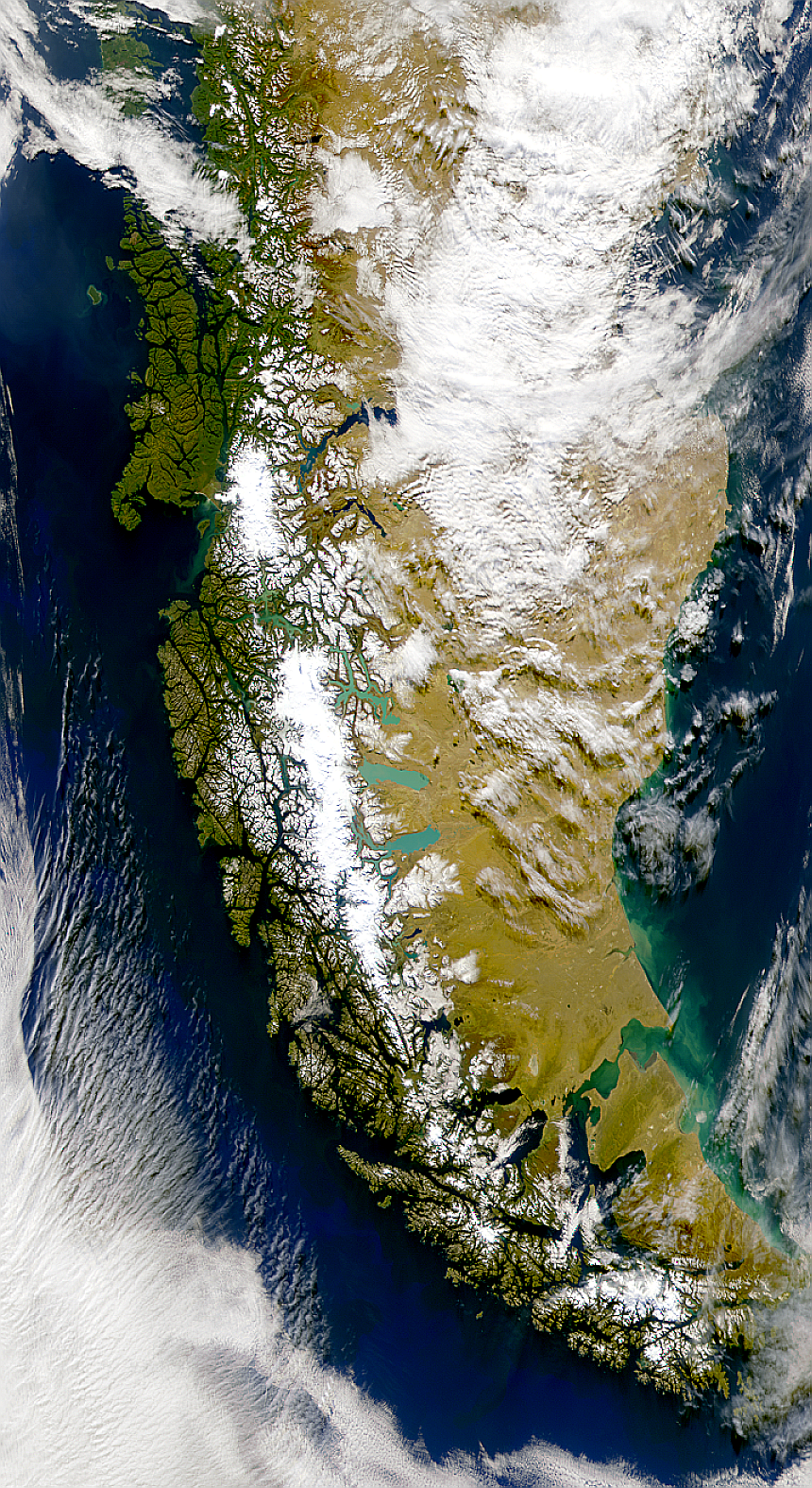 Clear View of Southern South America - related image preview