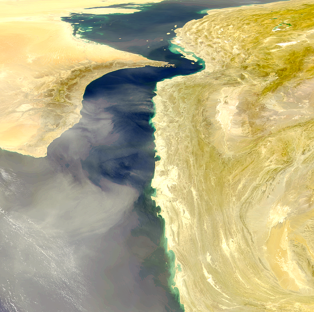 Gulf of Oman Dust Storm - related image preview