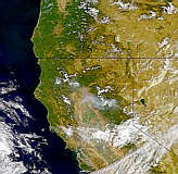 Smoke Plumes in Northern California - selected image