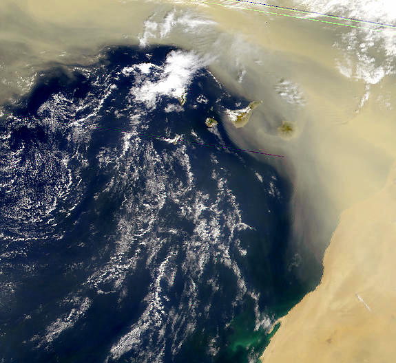 Sandstorm Over the Canary Islands - related image preview