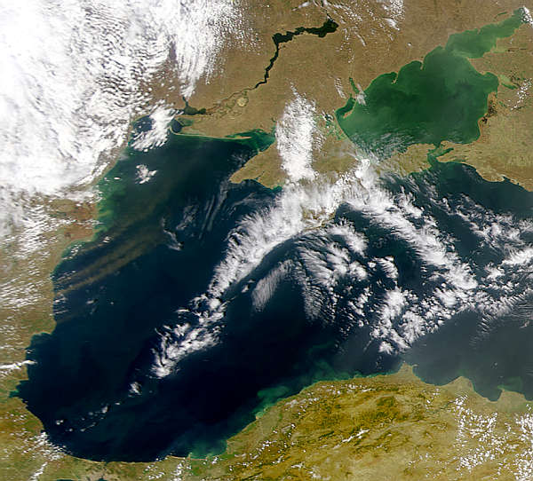 Dust or Smoke Over the Black Sea - related image preview