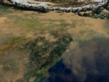 Aerosols Over the Indian Sub-continent - selected image