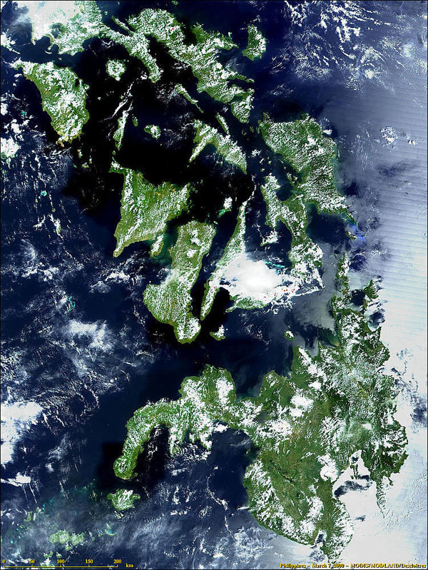 Philippines from MODIS - related image preview