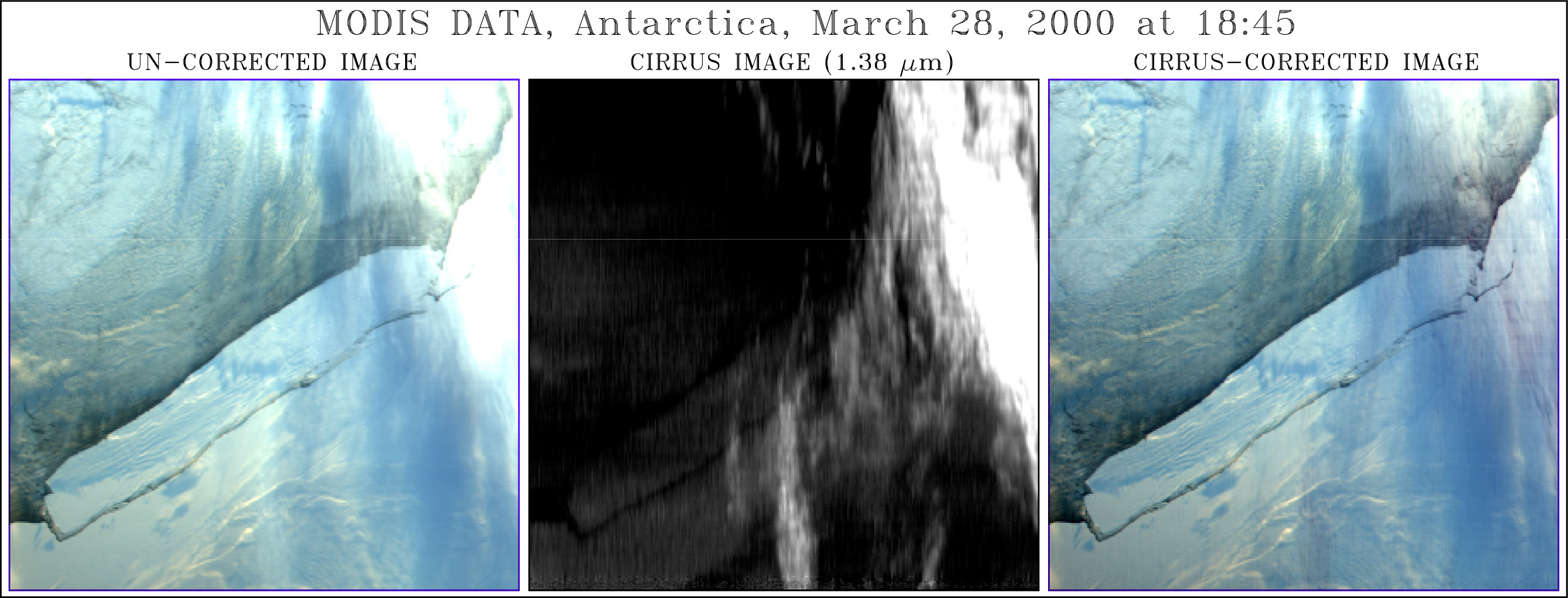 Thin Cirrus Cloud over the Ross Ice Shelf, Antarctica - related image preview
