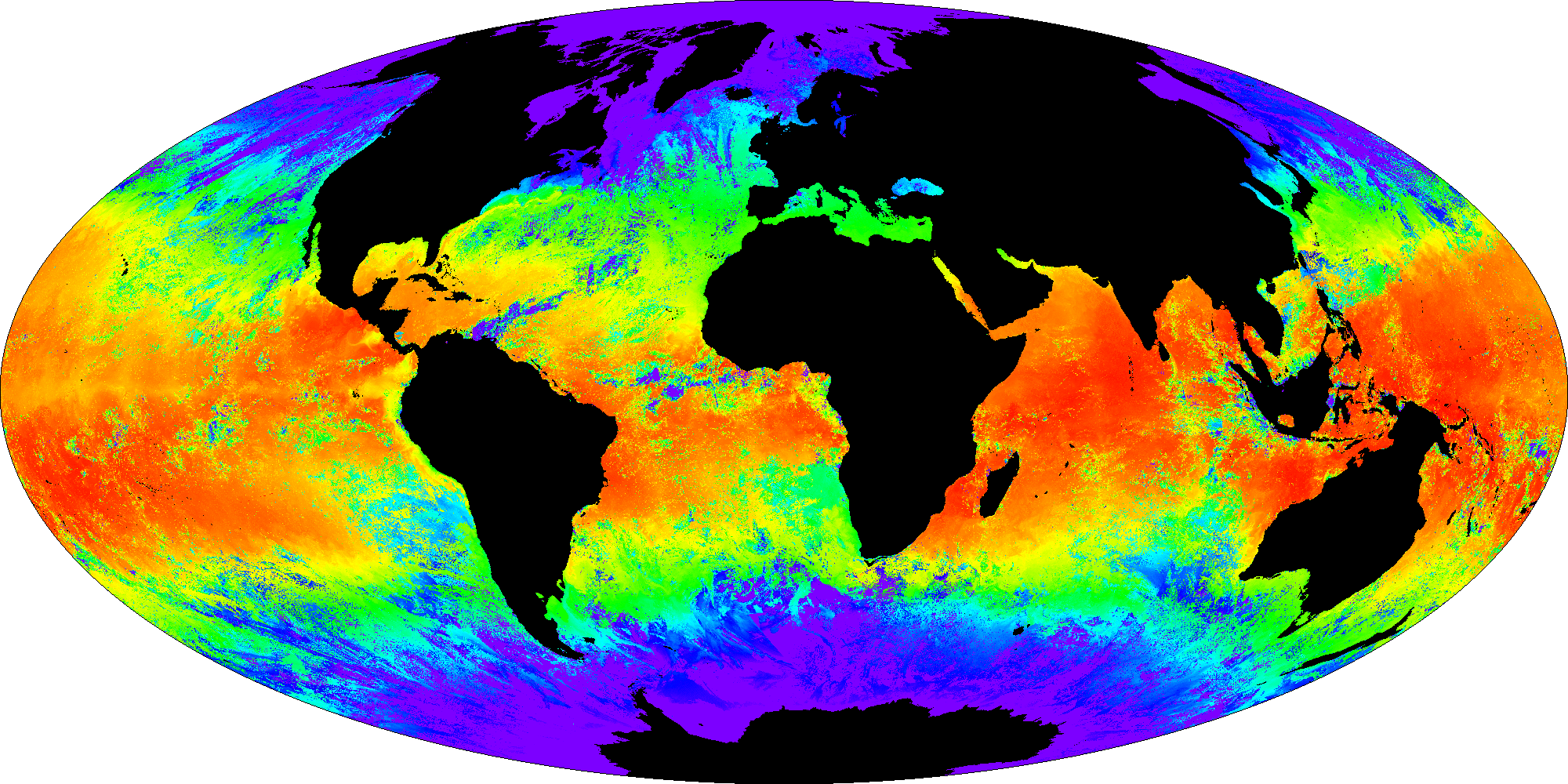 Global Sea Surface Temperature from MODIS - related image preview