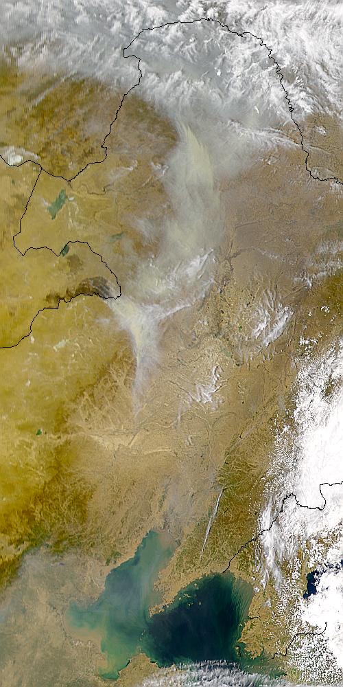 Smoke or Dust Over China - related image preview