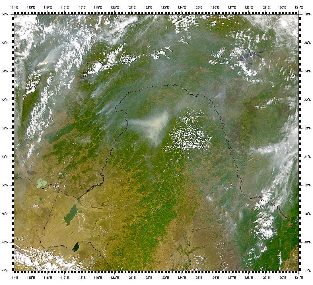 Smoke Over Russia and China - related image preview