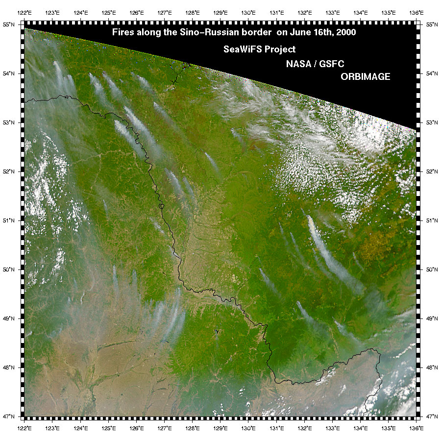 Forest Fires in Russia and Northern China - related image preview