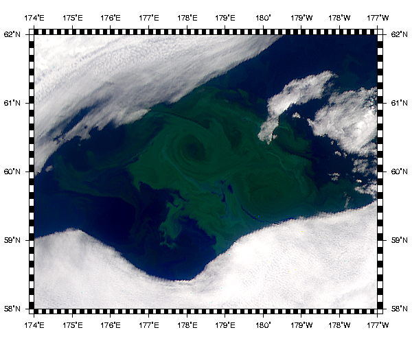 Phytoplankton Bloom in Bering Sea - related image preview