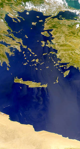 Sun Glint in the Mediterranean Sea - related image preview