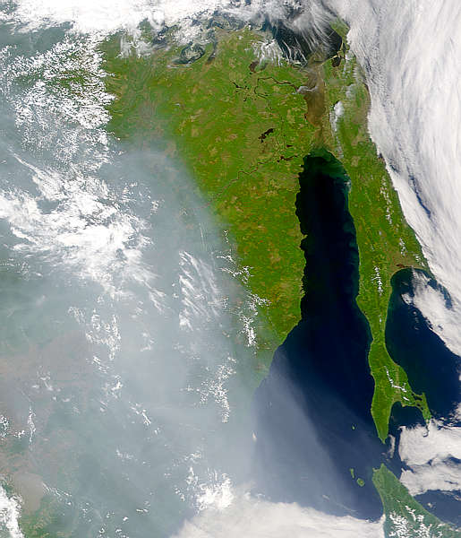 Smoke over Tartar Strait - related image preview