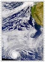 Hurricane Daniel - selected image