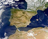 Smoke over Iberian Peninsula - selected child image