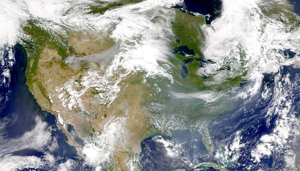 Smoke From West to East over U.S. - related image preview