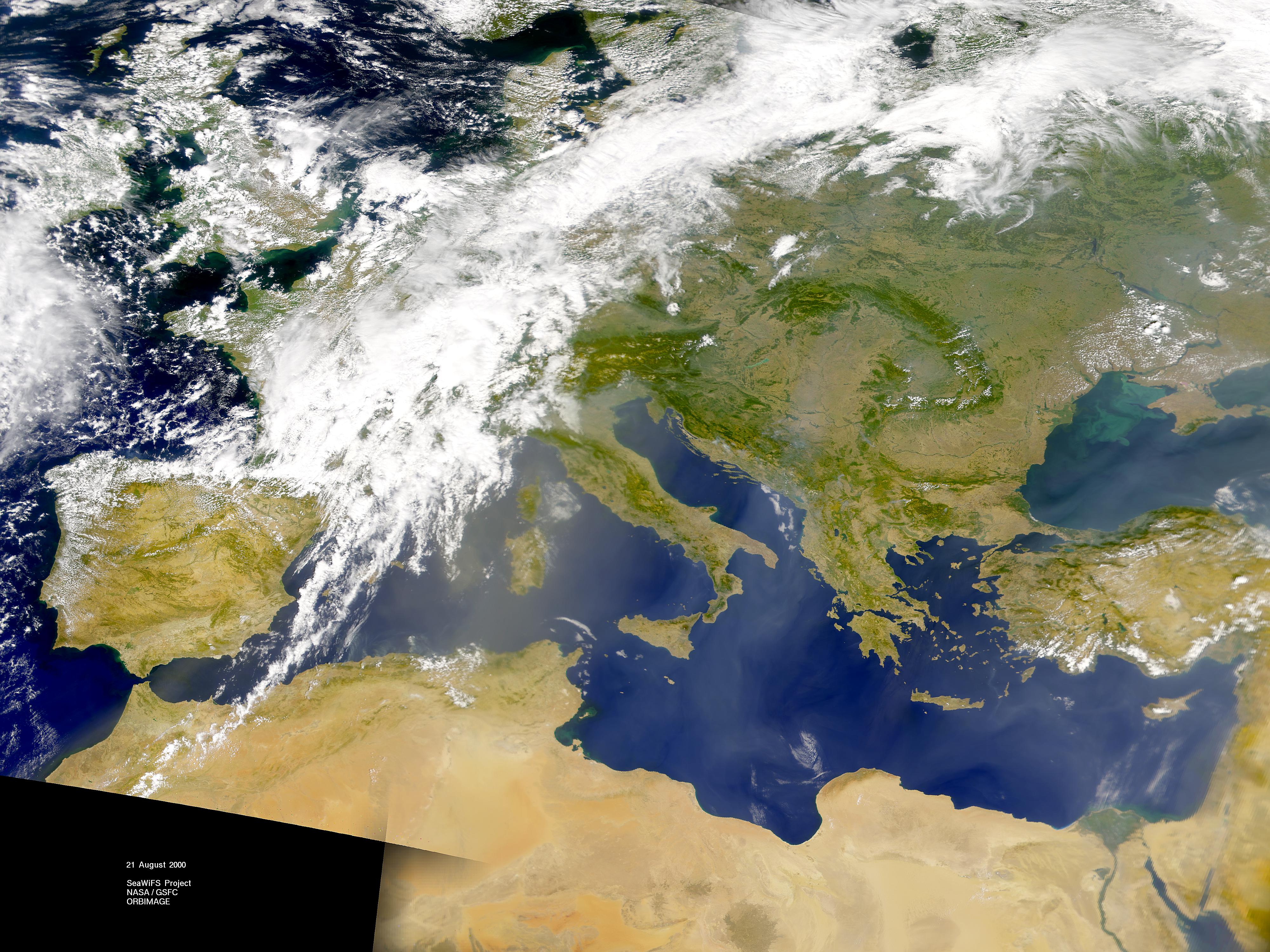 Dust and Smoke Over the Mediterranean and Black Seas - related image preview