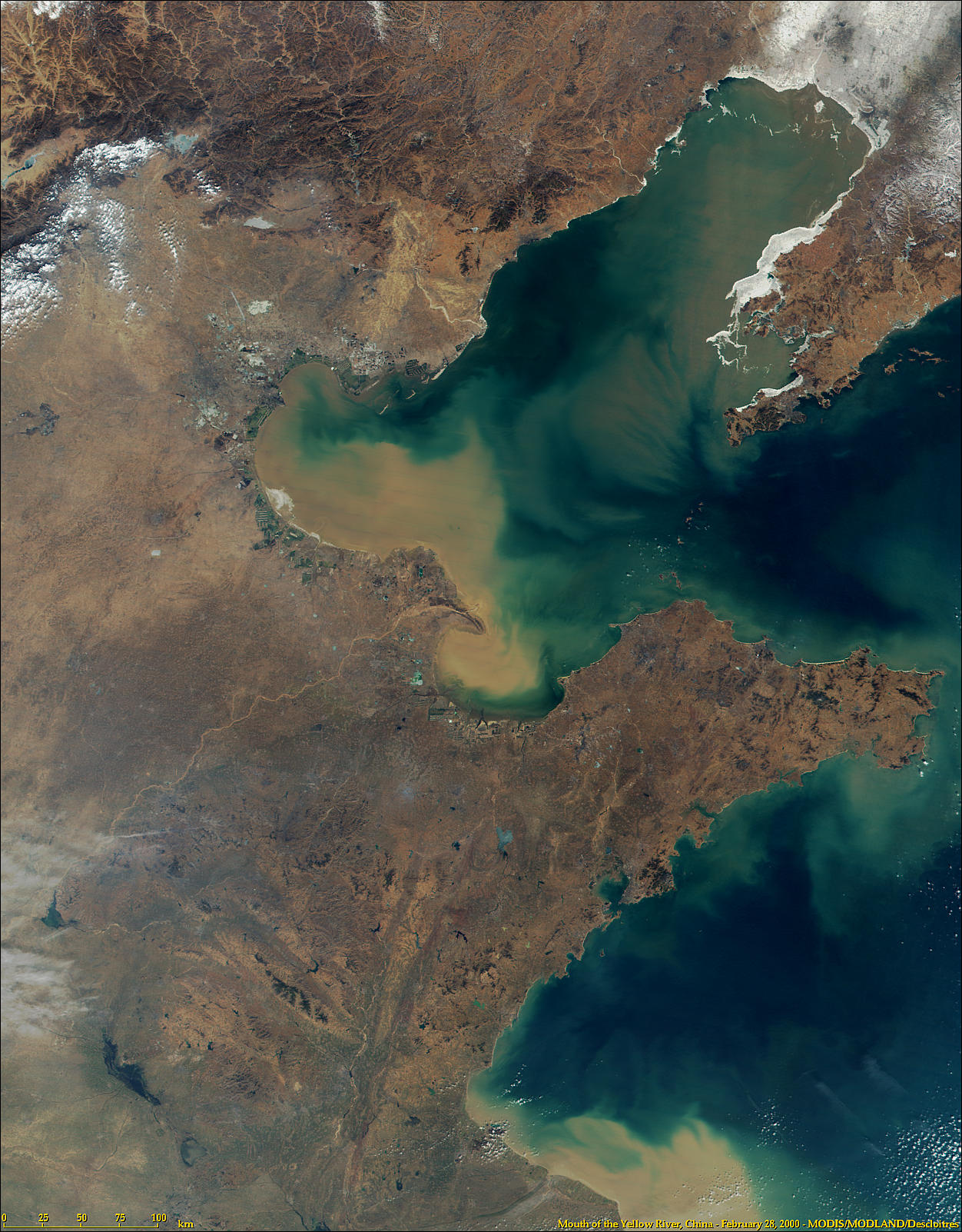 Mouth of the Yellow River, China - related image preview