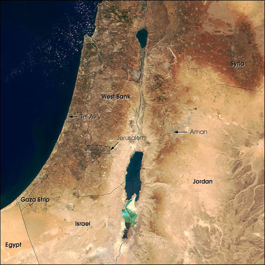 MODIS Views the Middle-East - related image preview