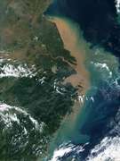 MODIS: Mouth of the Yangtze - selected image