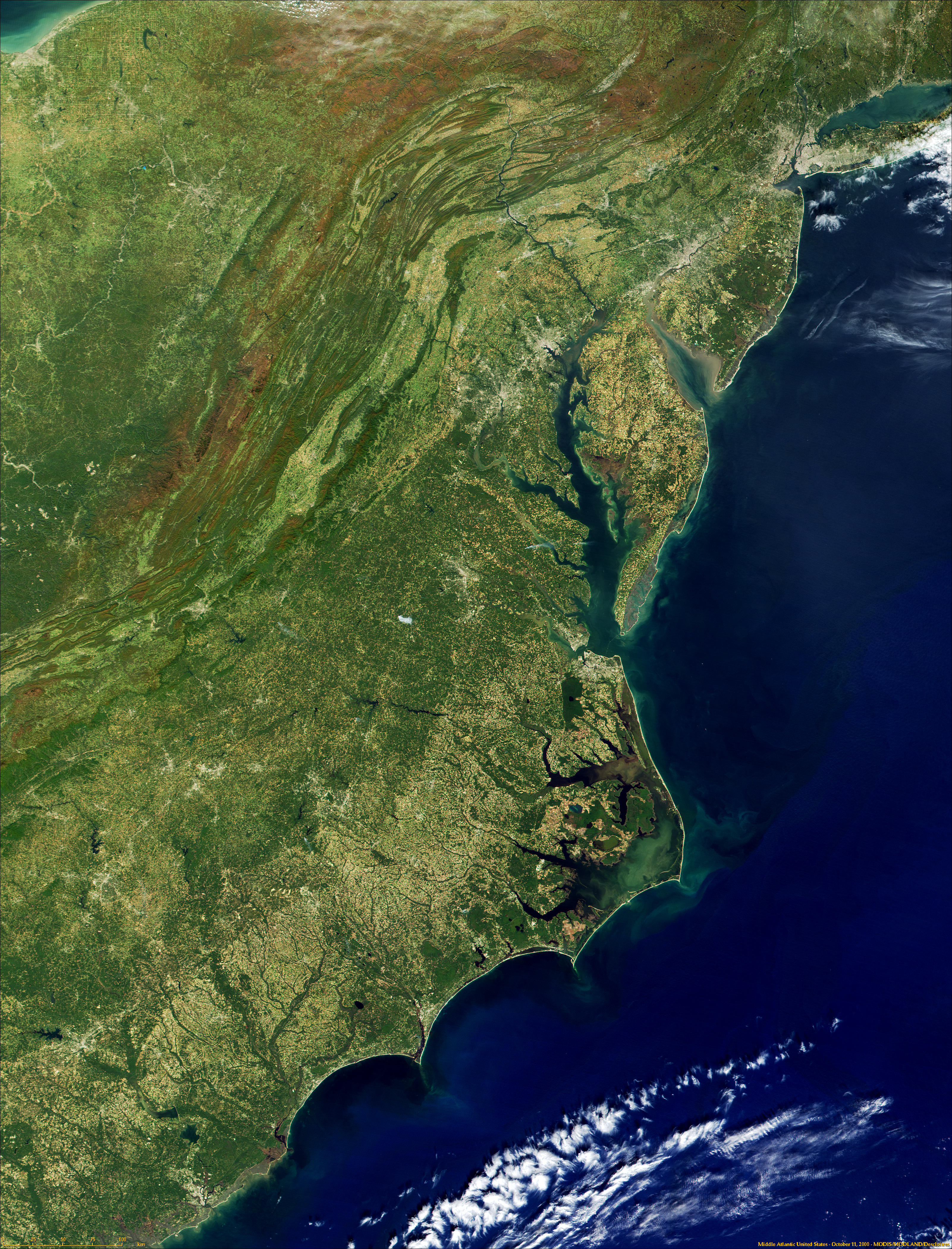 MODIS: Mid-Atlantic United States - related image preview