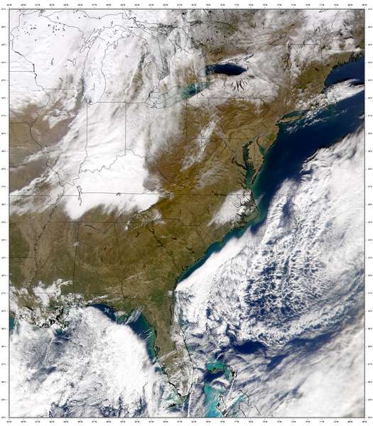 SeaWiFS: North Carolina Snowfall - related image preview