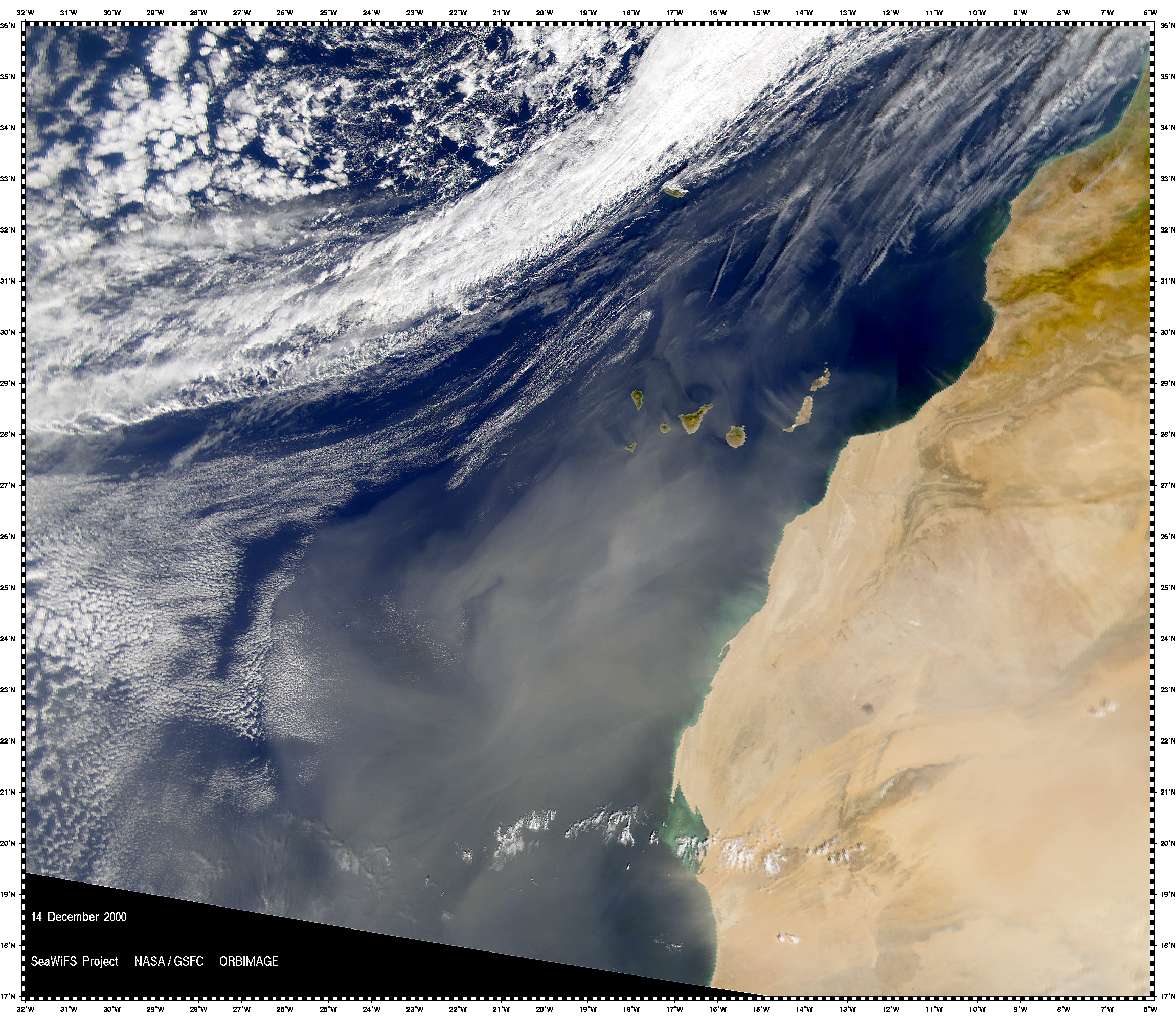 SeaWiFS: Sahara Dust - related image preview