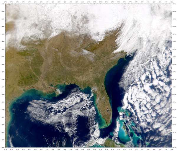 SeaWiFS: Southeastern U.S. - related image preview