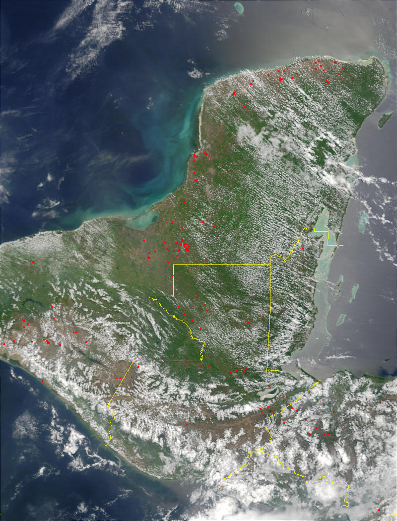 Fires in Mexico, Guatemala, and Honduras - related image preview