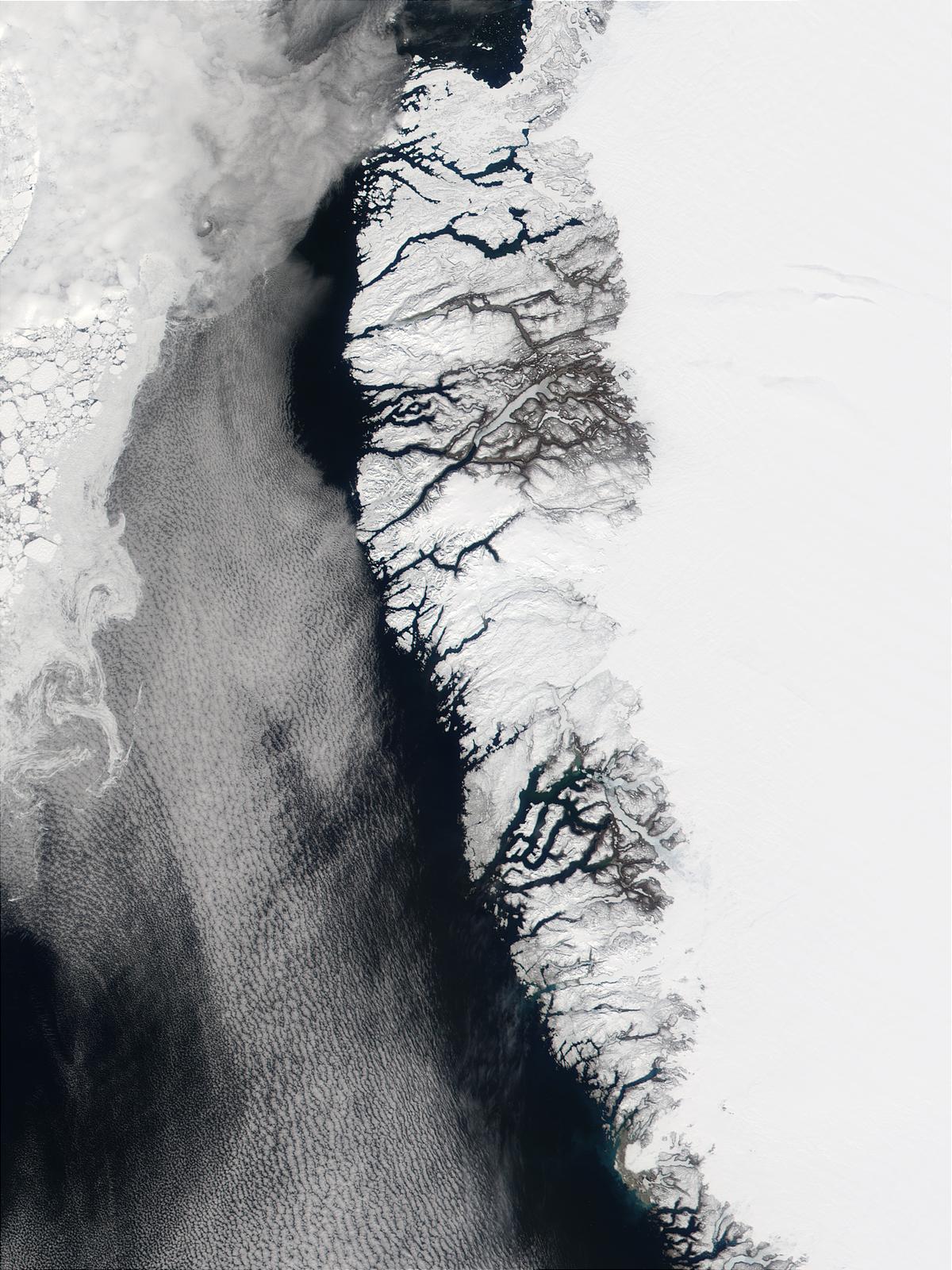 Southwest coast of Greenland and Davis Strait - related image preview