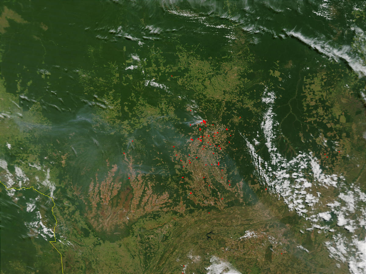Fires in Mato Grosso region, Brazil - related image preview
