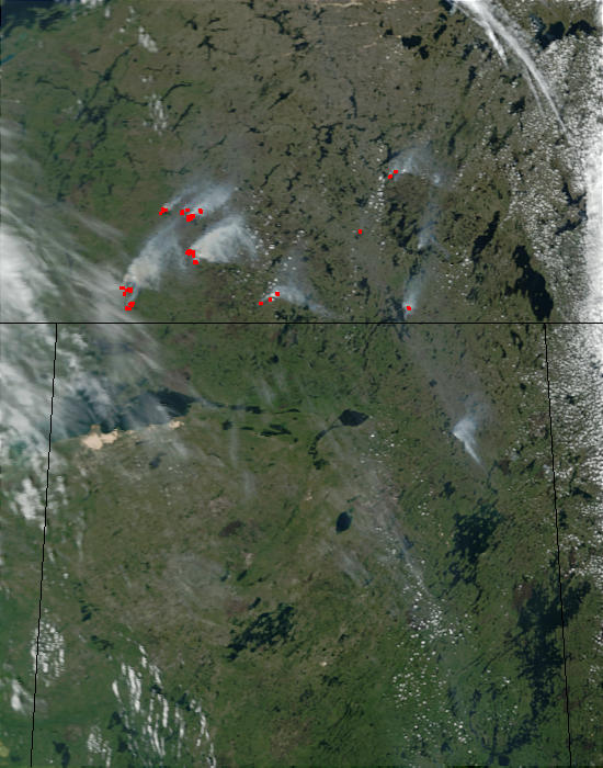 Fires in Northwest Territories, Canada - related image preview