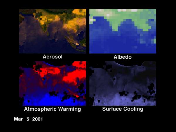 Effects of Aerosols over the Indian Ocean - related image preview