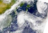 SeaWiFS: Typhoon Pabuk - selected image