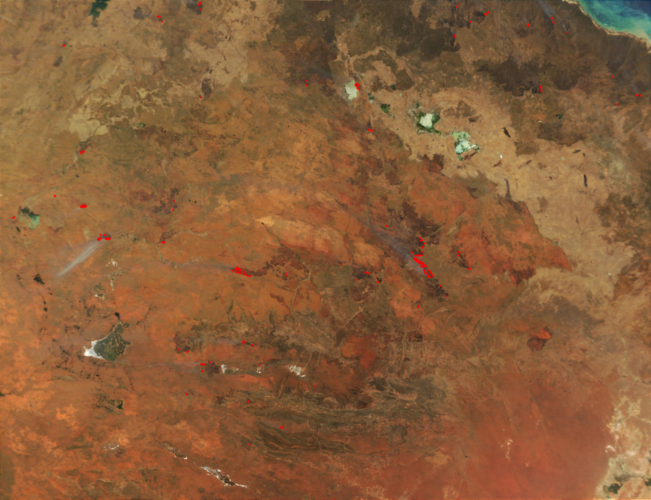 Fires in Northern Territory, Australia - related image preview