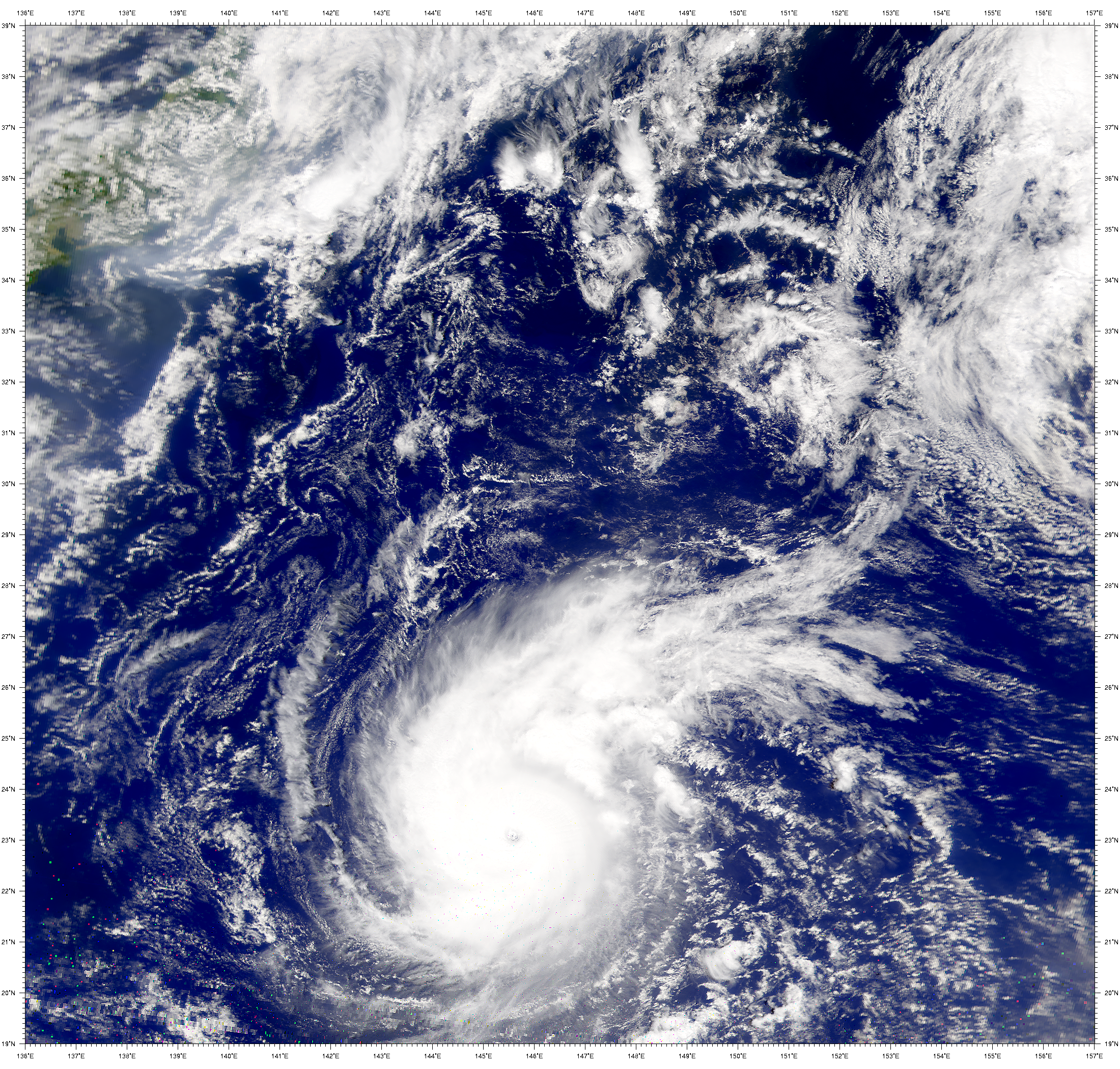 SeaWiFS: Super Typhoon Wutip - related image preview