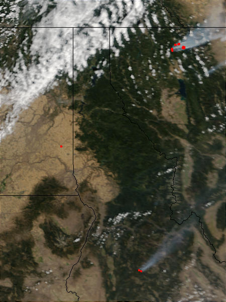 Wildfires in Montana and Idaho - related image preview