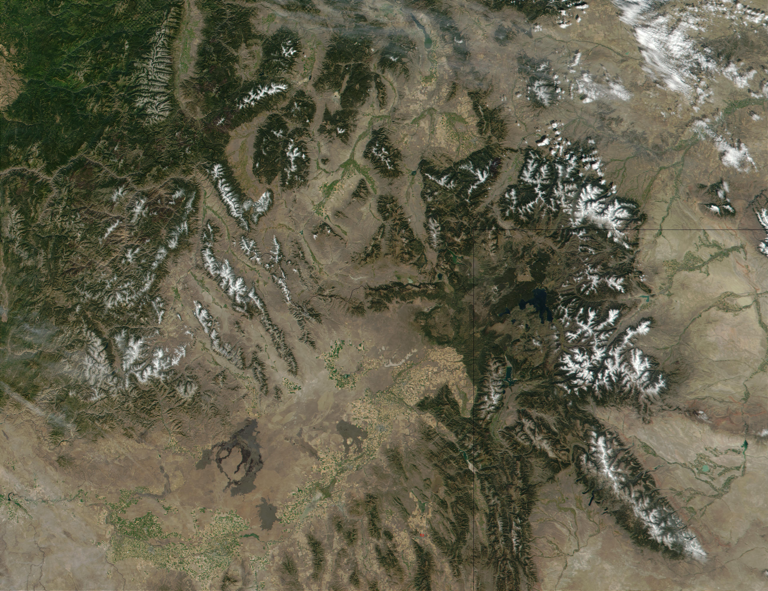 First snow in Wyoming, Idaho, and Montana - related image preview