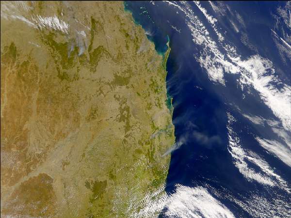 SeaWiFS: Eastern Australian Fires - related image preview
