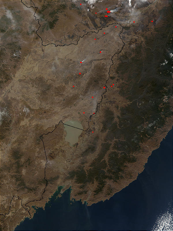 Wildfires in China and Southeastern Russia - related image preview