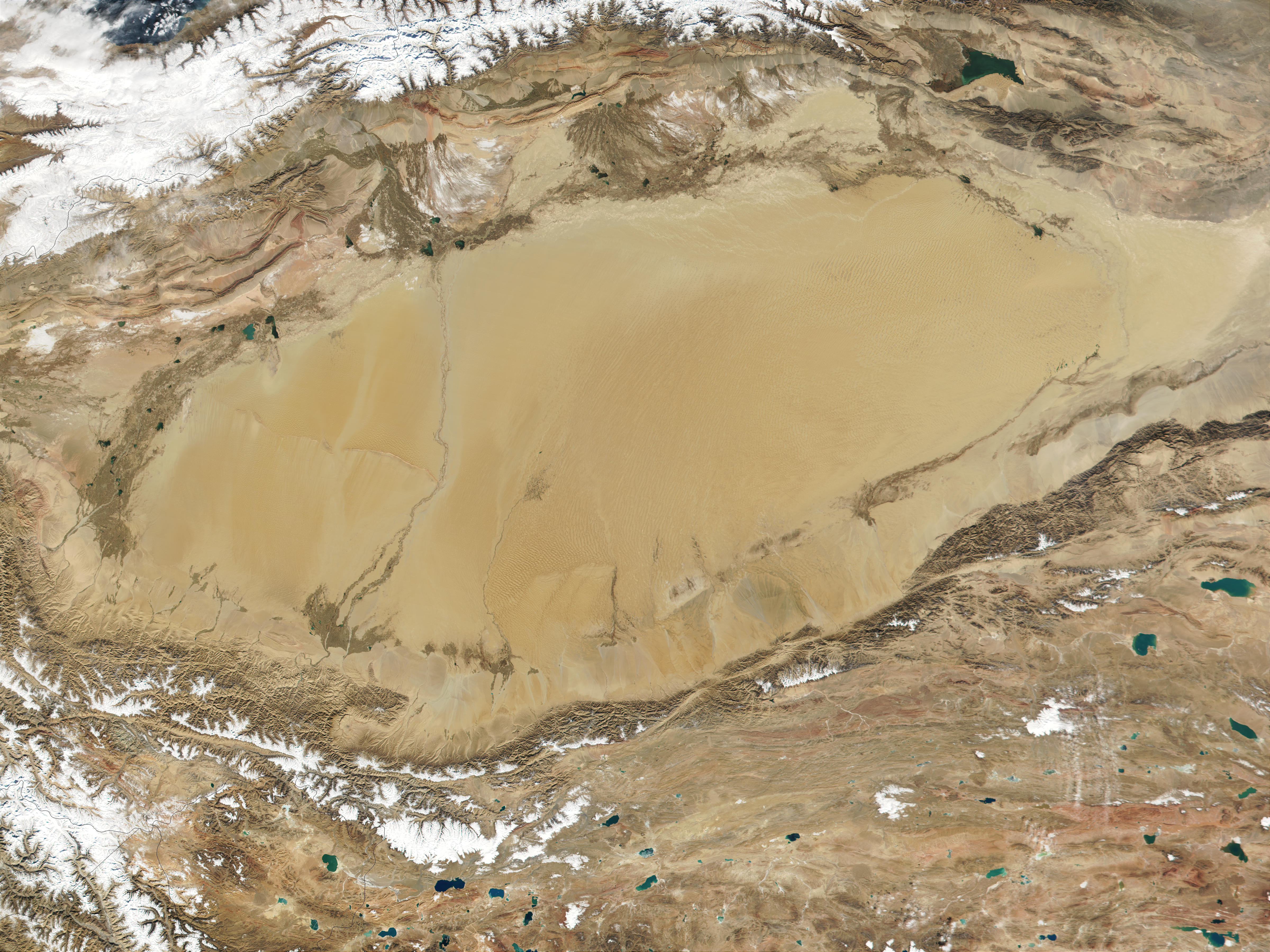 Taklimakan desert, western China - related image preview