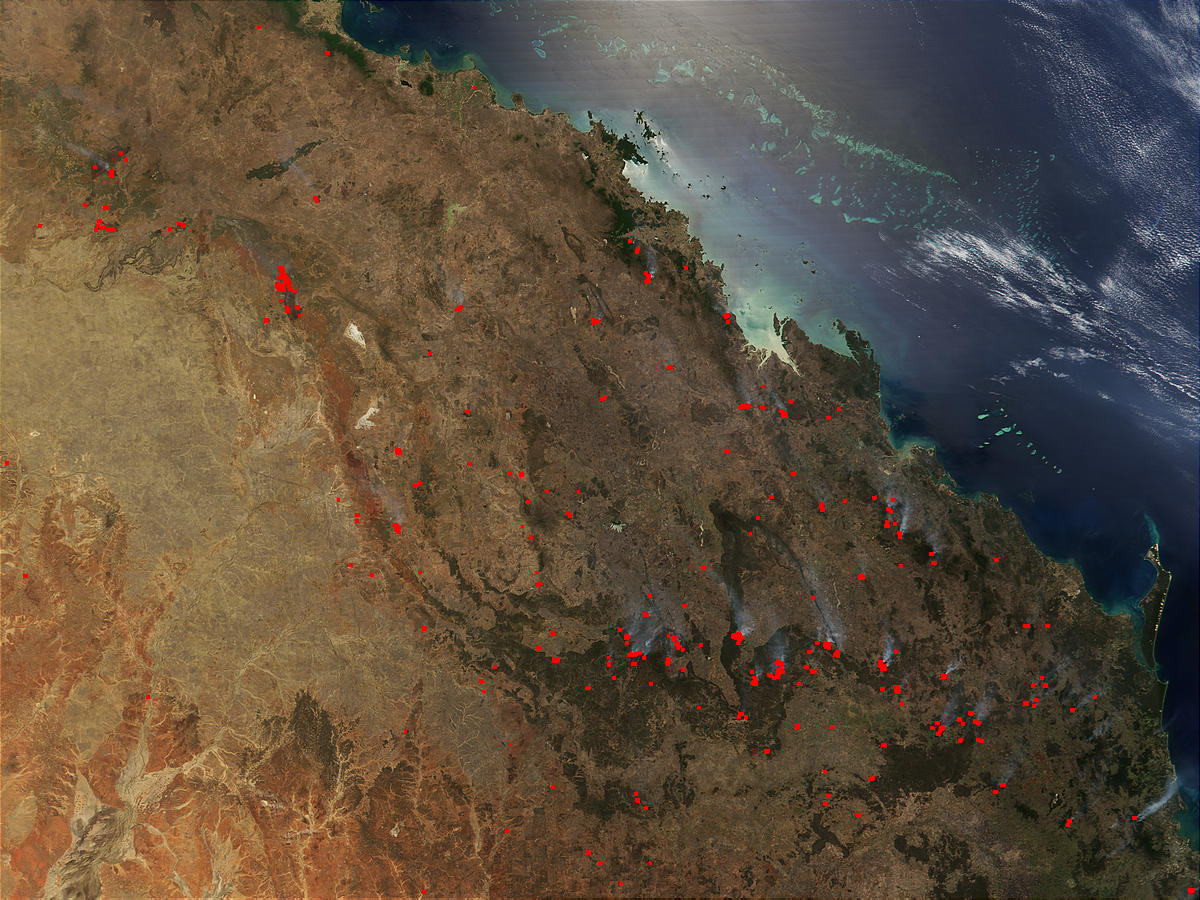 Wildfires in Queensland, Australia - related image preview