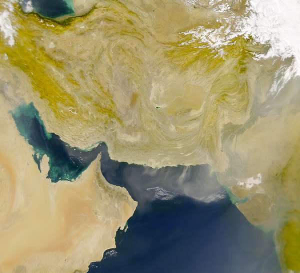 SeaWiFS: Pakistan Dust - related image preview