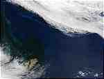 Phytoplankton bloom near Falkland Islands, South Atlantic Ocean - selected image