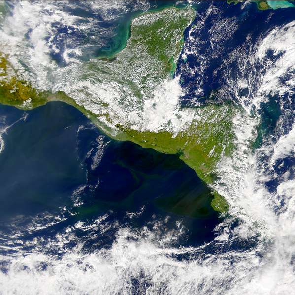 SeaWiFS: Productive Pacific off Central America - related image preview