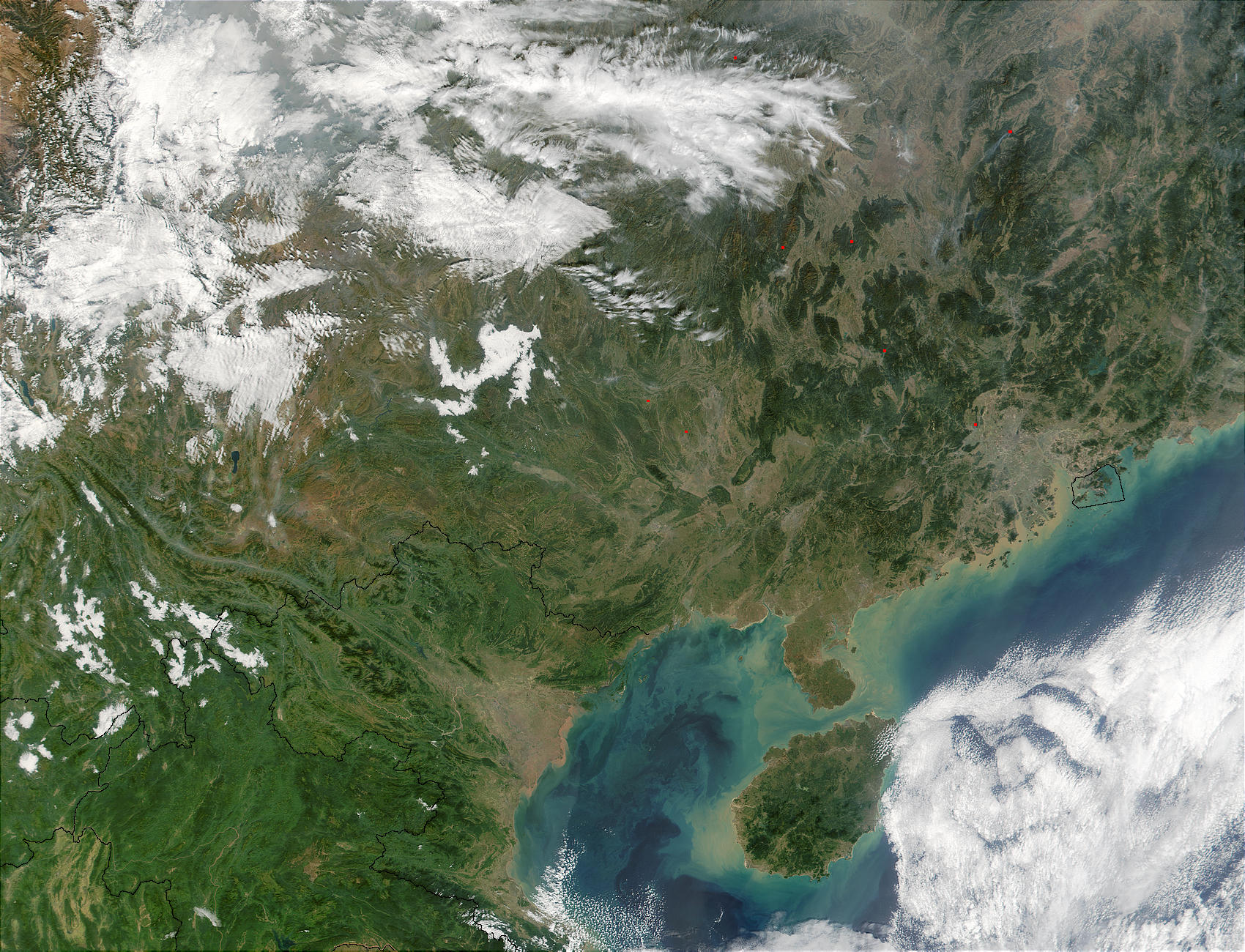 Gulf of Tonkin, Vietnam and Southern China - related image preview