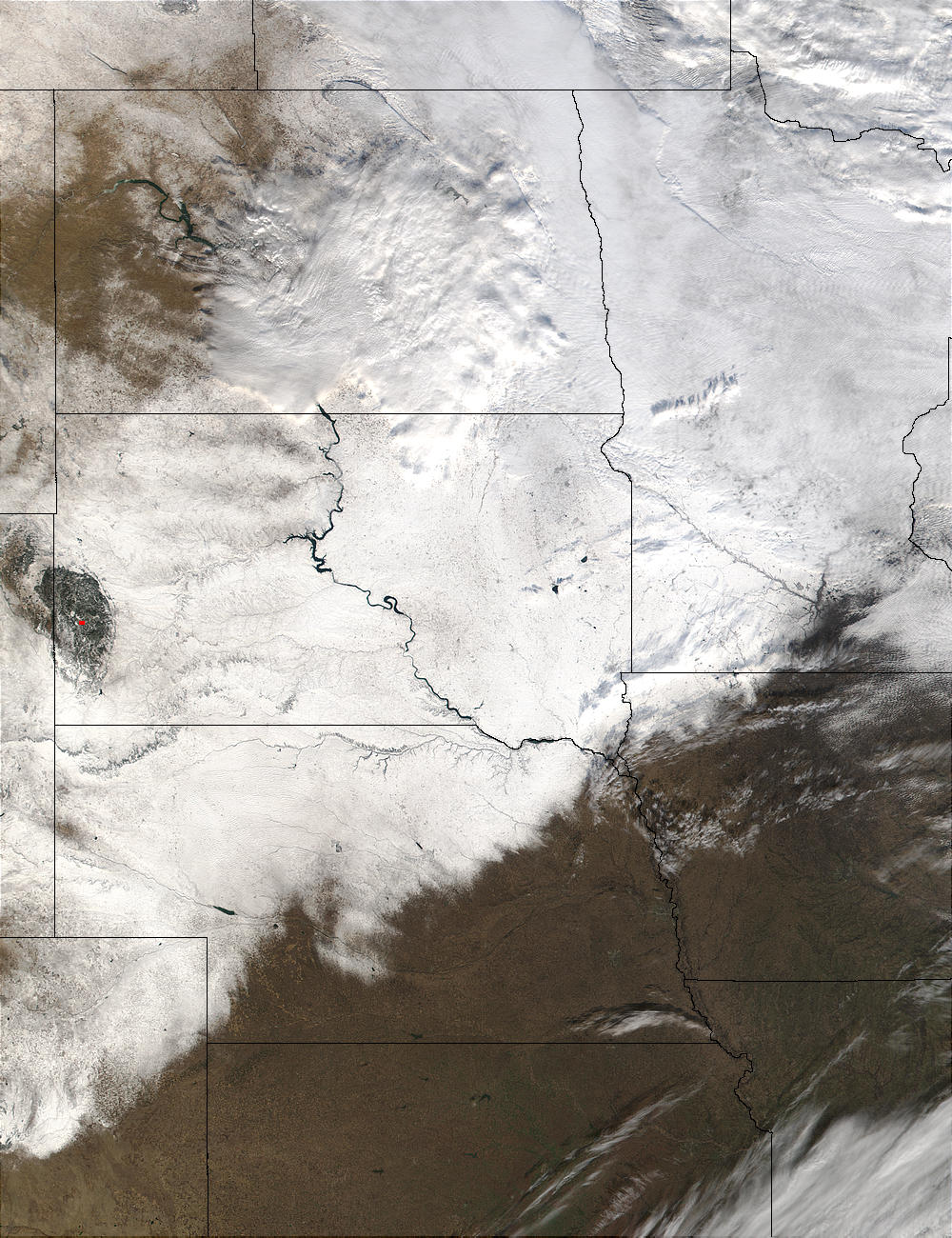 Snow in the Northern Great Plains - related image preview