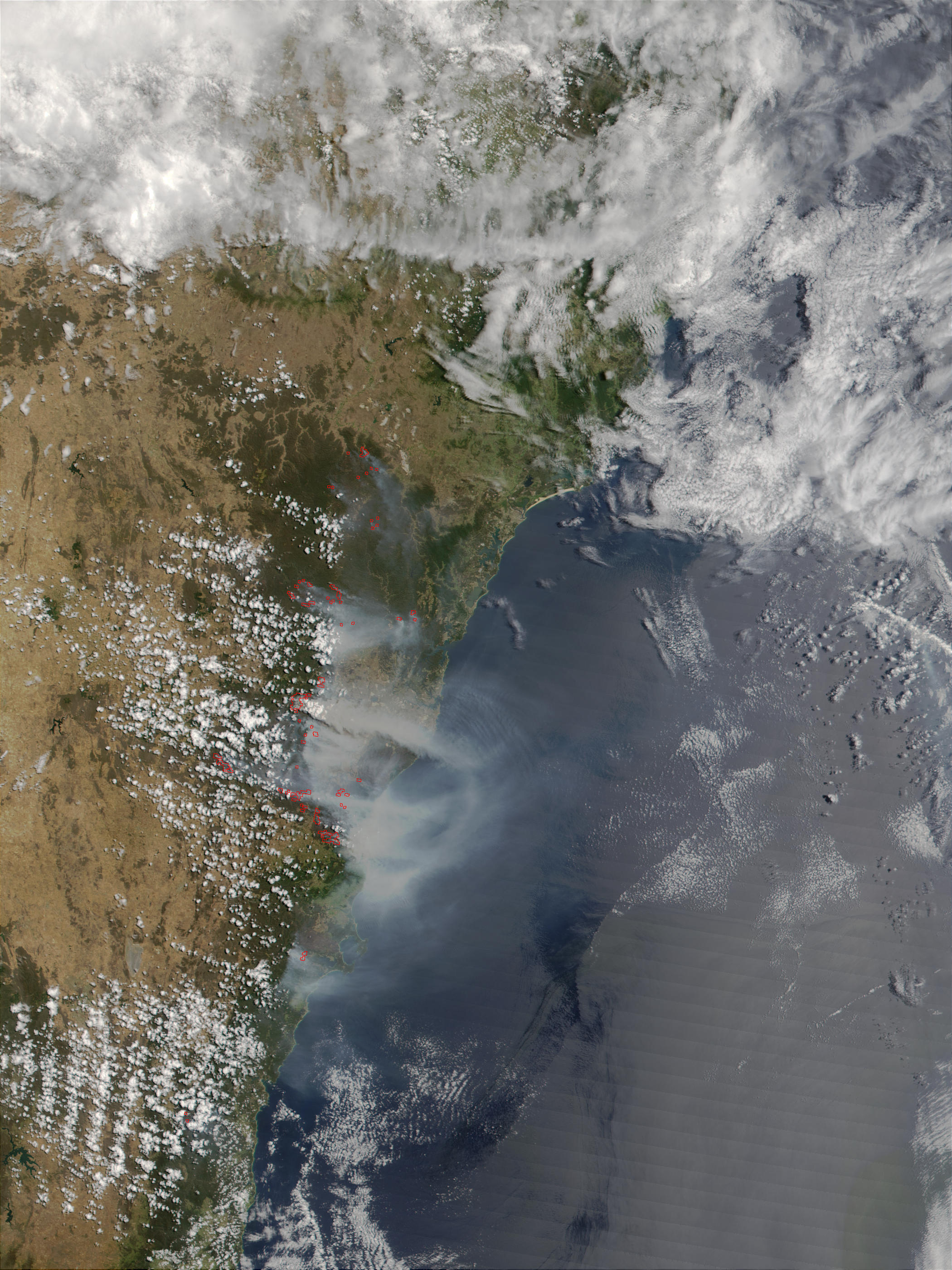 Wildfires near Sydney, Australia - related image preview