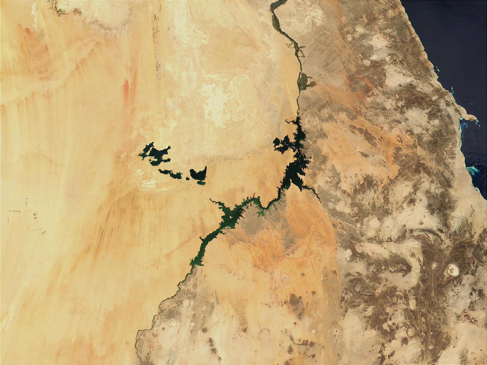 Lake Nasser and Toshka Lakes, Egypt - related image preview