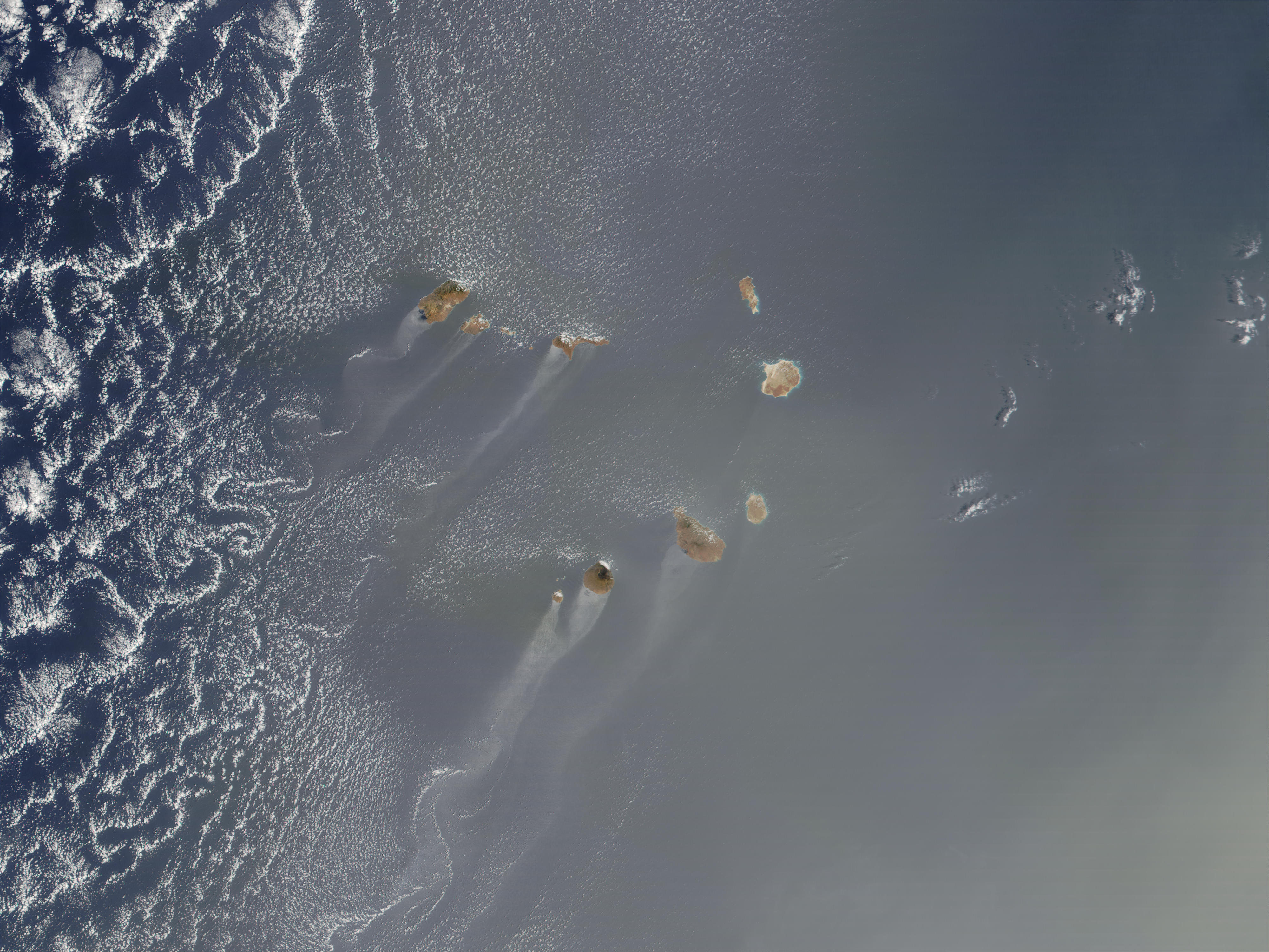 Dust over Cape Verde Islands - related image preview