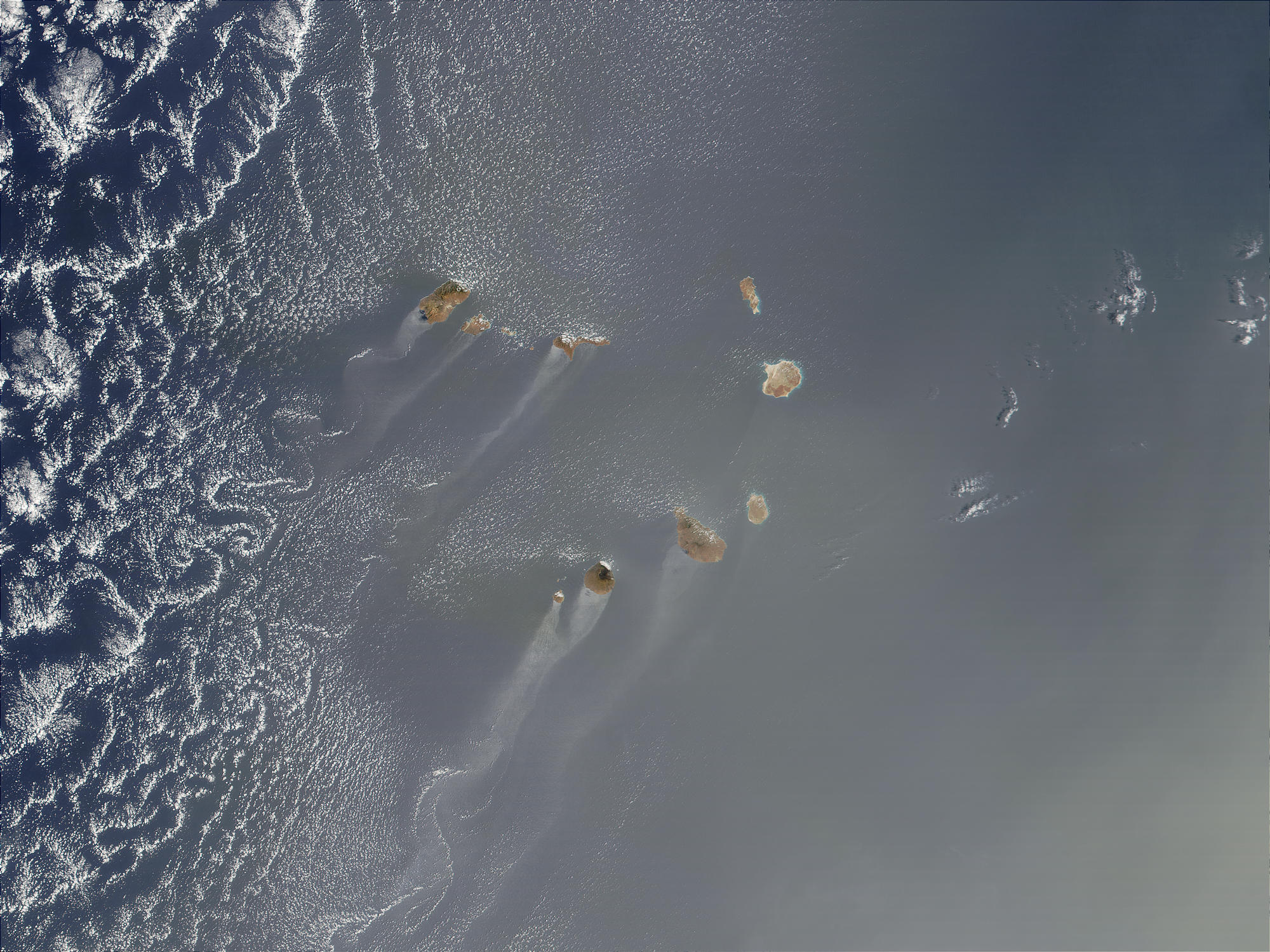 Dust over Cape Verde Islands - related image preview