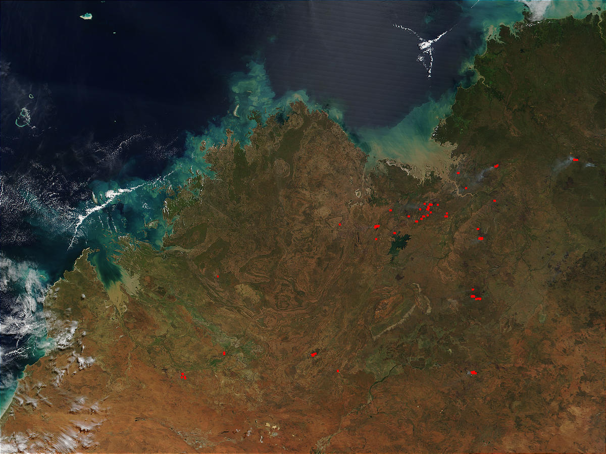 Fires in Northwest Australia - related image preview
